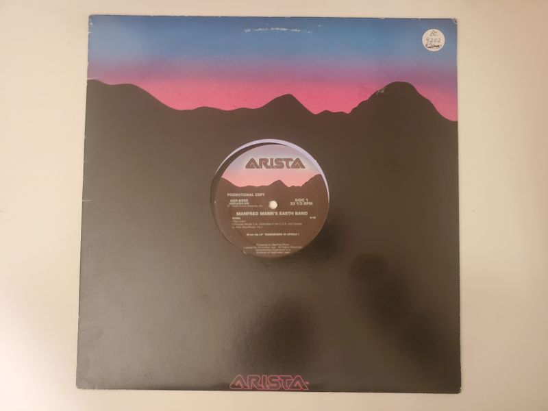 Manfred Mann's Earth Band Somewhere in Africa vinyl record